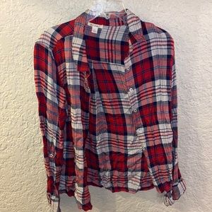 Flannel patterned shirt